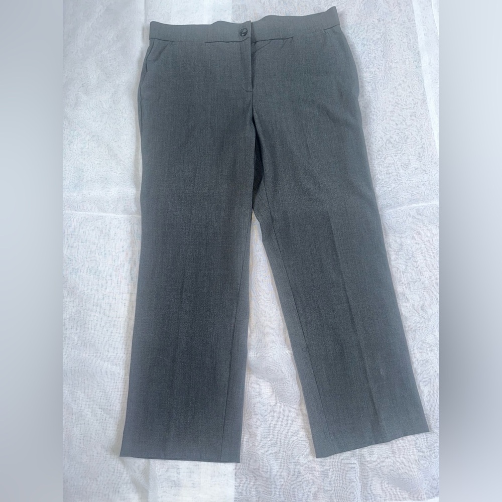 JM Collection women Charcoal Dress Pants size16S